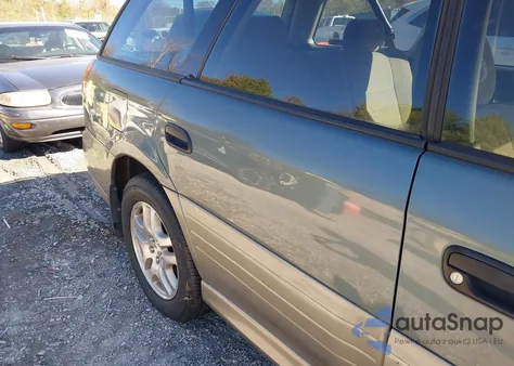 2001 Subaru Outback from USA, damaged, VIN 4S3BH675617672997
